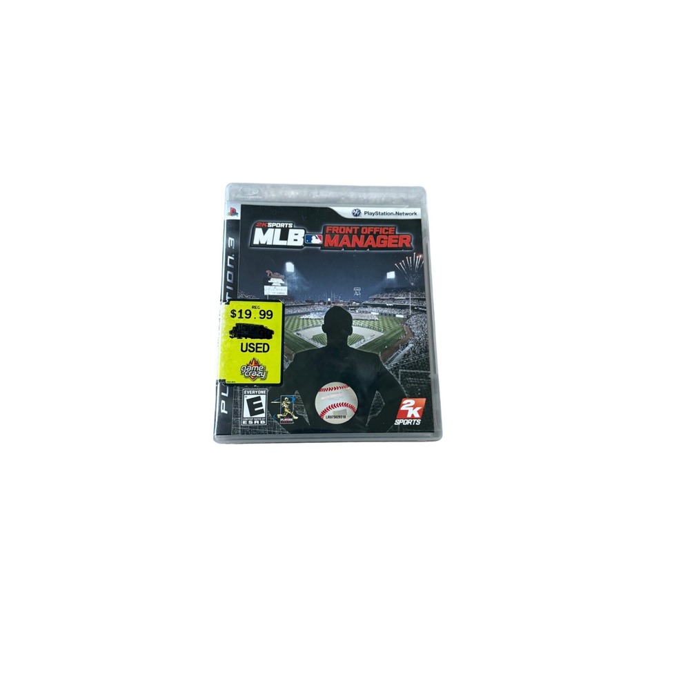 MLB Front Office Manager Sony PlayStation 3 PS3 2K Sports CIB Complete